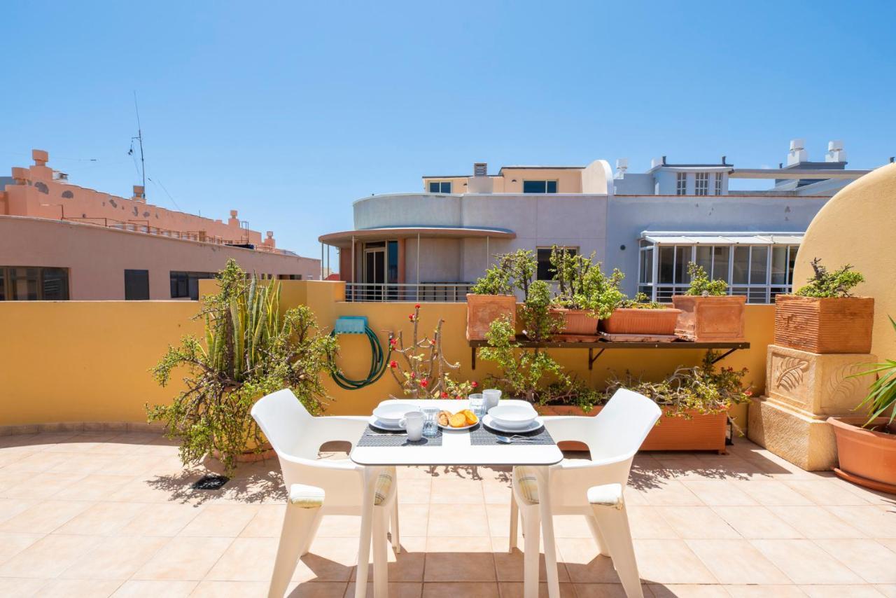 Medano4You White Dream Penthouse El Médano Exteriör bild